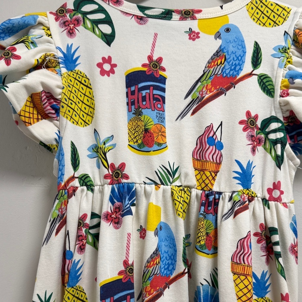 Rock Your Kid Tropicana Dress  sz 7 - Picture 11 of 12